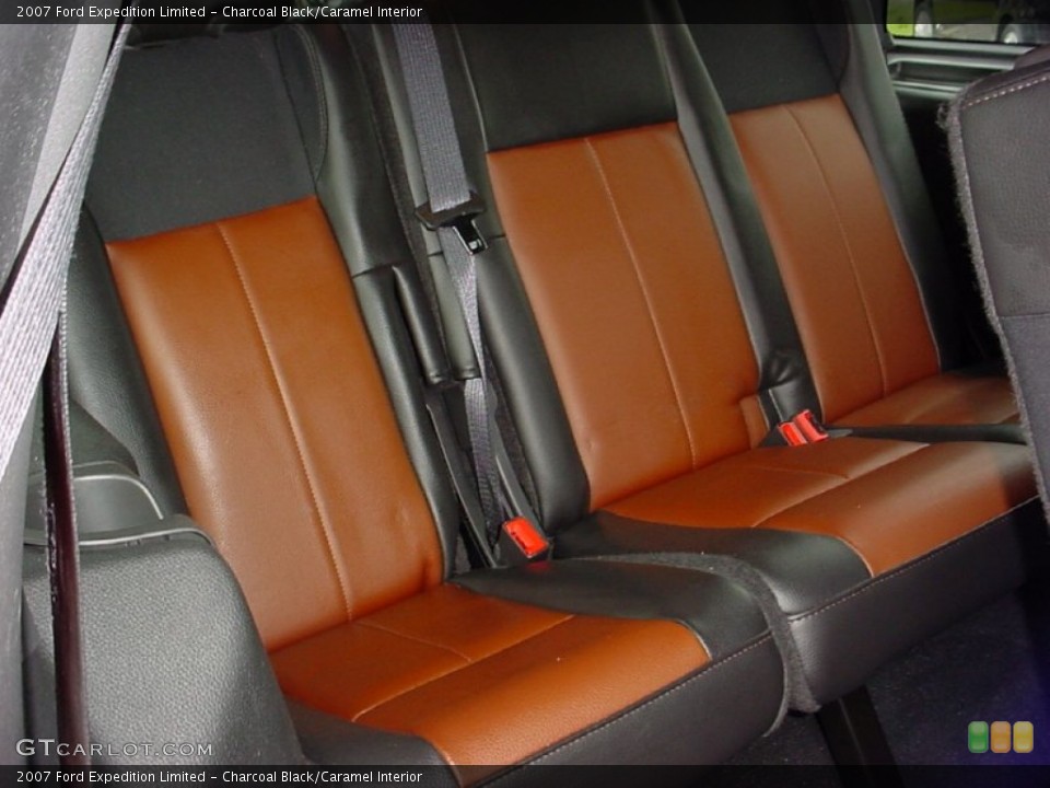Charcoal Black/Caramel Interior Rear Seat for the 2007 Ford Expedition Limited #70290795