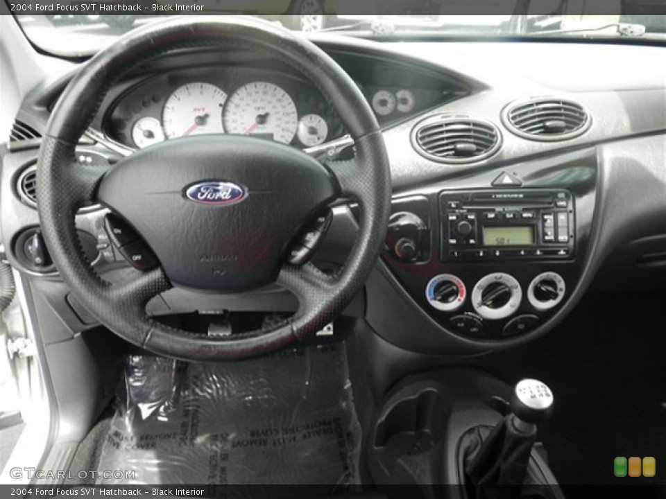 Black Interior Dashboard for the 2004 Ford Focus SVT Hatchback #70292121