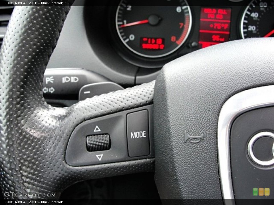 Black Interior Controls for the 2006 Audi A3 2.0T #70301639