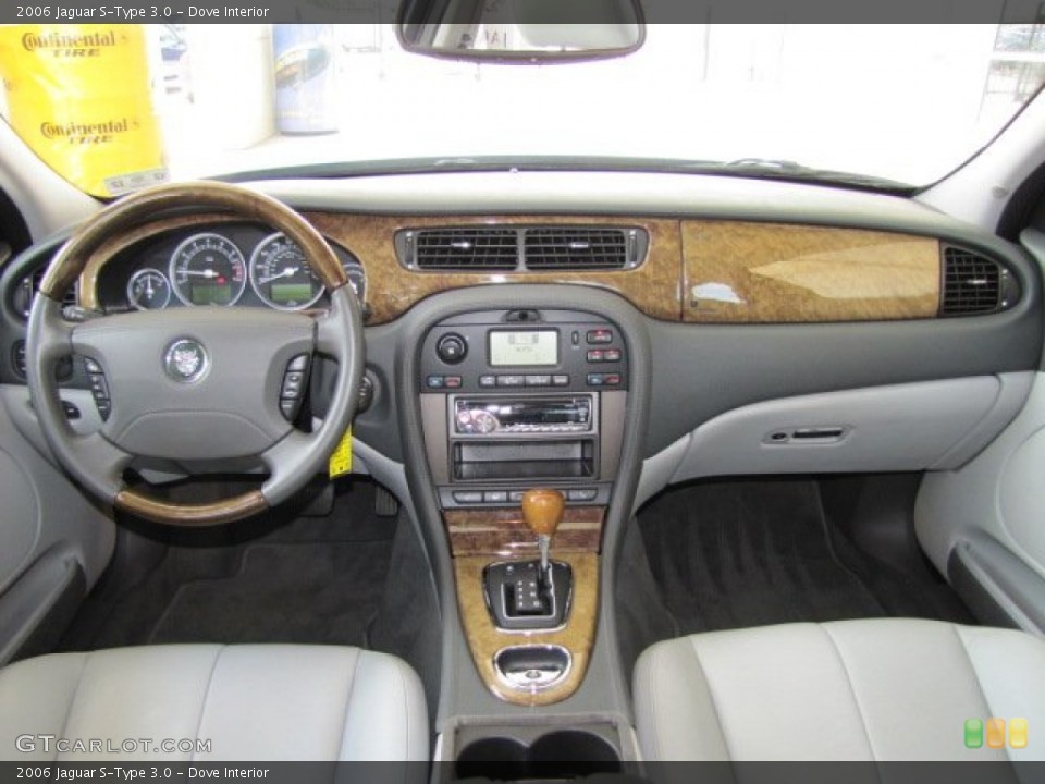 Dove Interior Dashboard for the 2006 Jaguar S-Type 3.0 #70307849