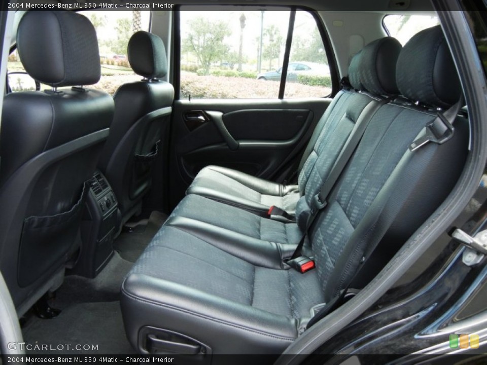 Charcoal Interior Rear Seat for the 2004 Mercedes-Benz ML 350 4Matic #70308914