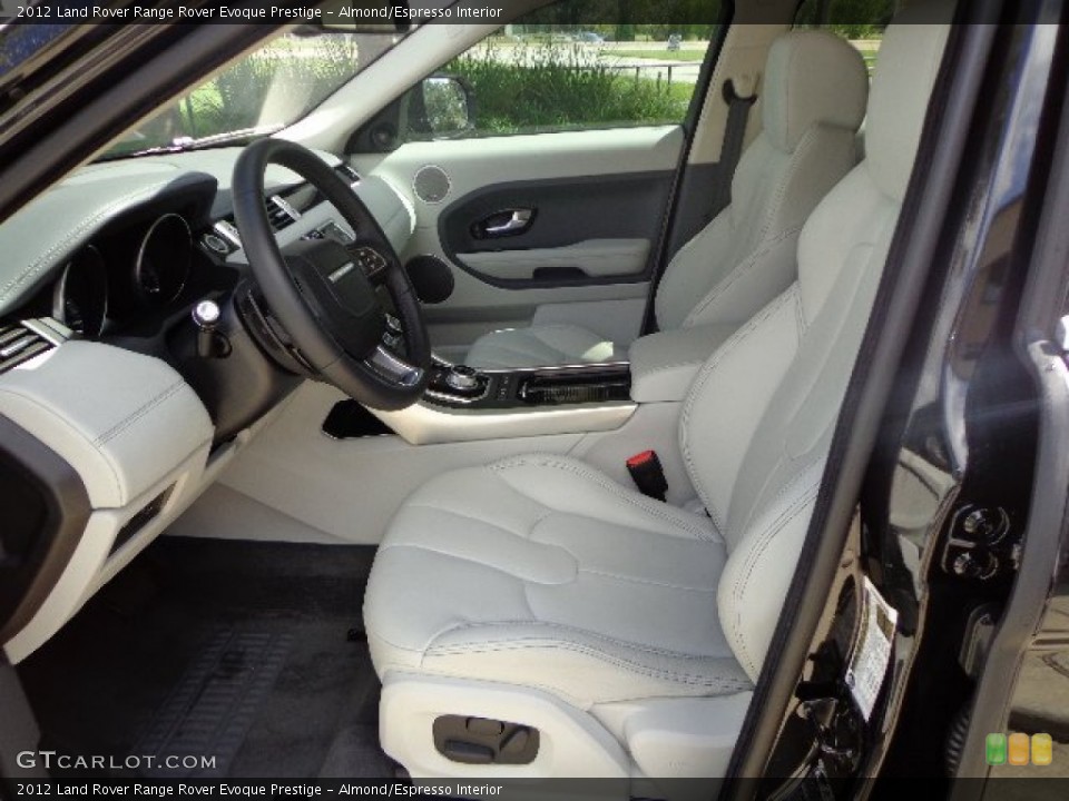 Almond/Espresso Interior Photo for the 2012 Land Rover Range Rover Evoque Prestige #70309652