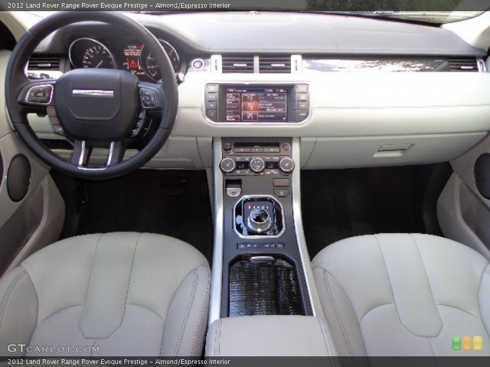 Almond/Espresso Interior Dashboard for the 2012 Land Rover Range Rover Evoque Prestige #70309658