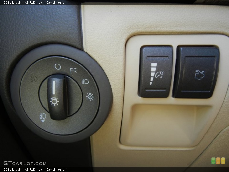 Light Camel Interior Controls for the 2011 Lincoln MKZ FWD #70311876