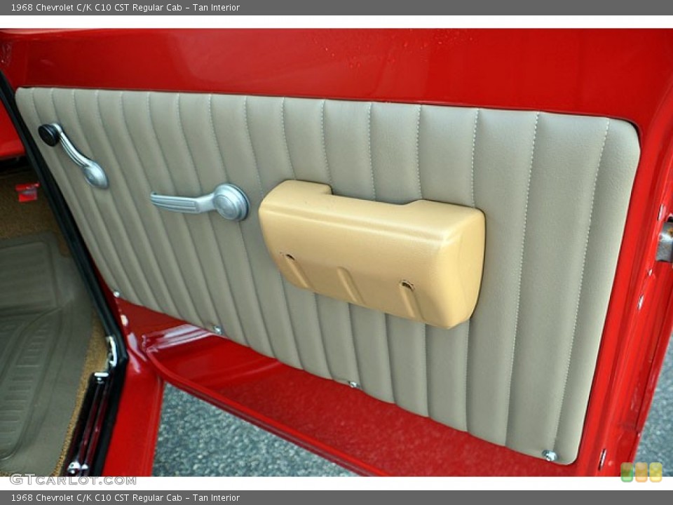 Tan Interior Door Panel for the 1968 Chevrolet C/K C10 CST Regular Cab #70311922