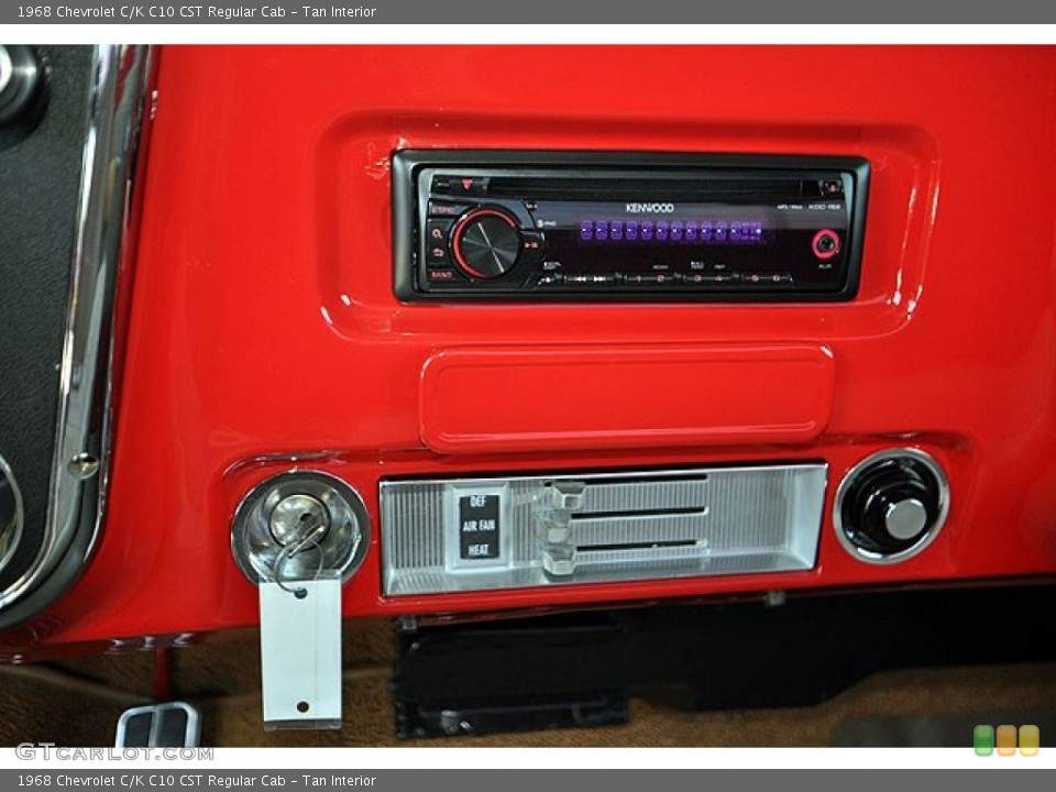 Tan Interior Controls for the 1968 Chevrolet C/K C10 CST Regular Cab #70311936