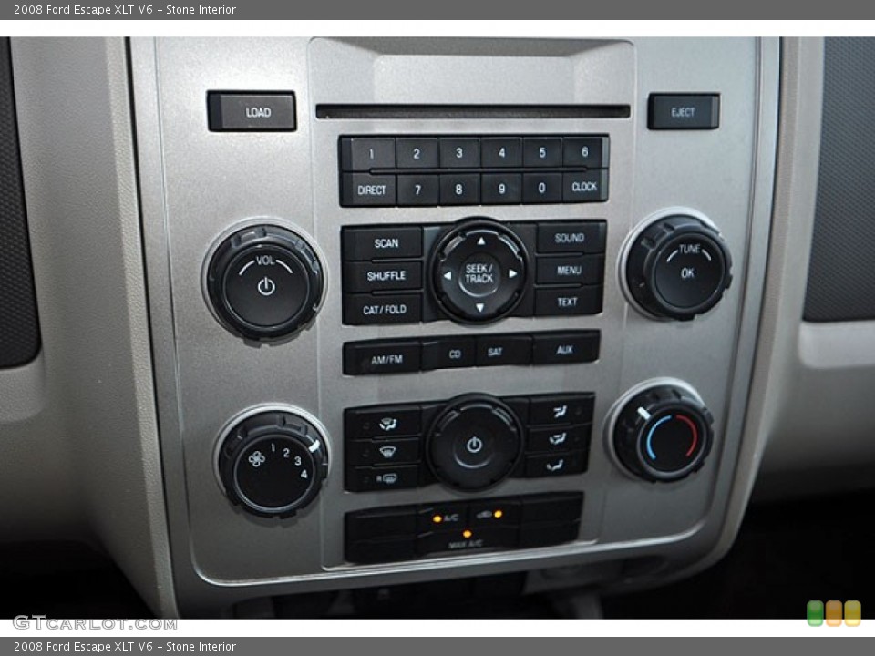 Stone Interior Controls for the 2008 Ford Escape XLT V6 #70312068