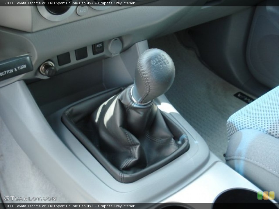 Graphite Gray Interior Transmission for the 2011 Toyota Tacoma V6 TRD Sport Double Cab 4x4 #70313256