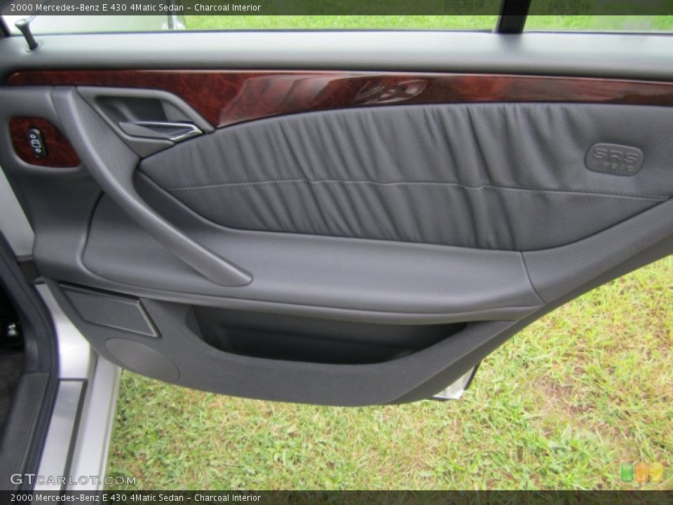 Charcoal Interior Door Panel for the 2000 Mercedes-Benz E 430 4Matic Sedan #70313787