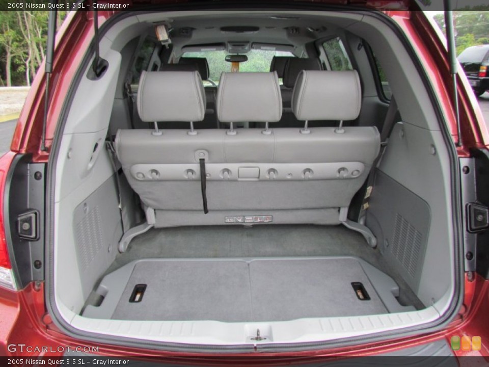 Gray Interior Trunk for the 2005 Nissan Quest 3.5 SL #70314966