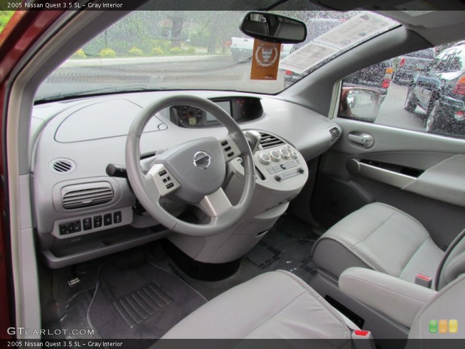 Gray Interior Prime Interior for the 2005 Nissan Quest 3.5 SL #70315023