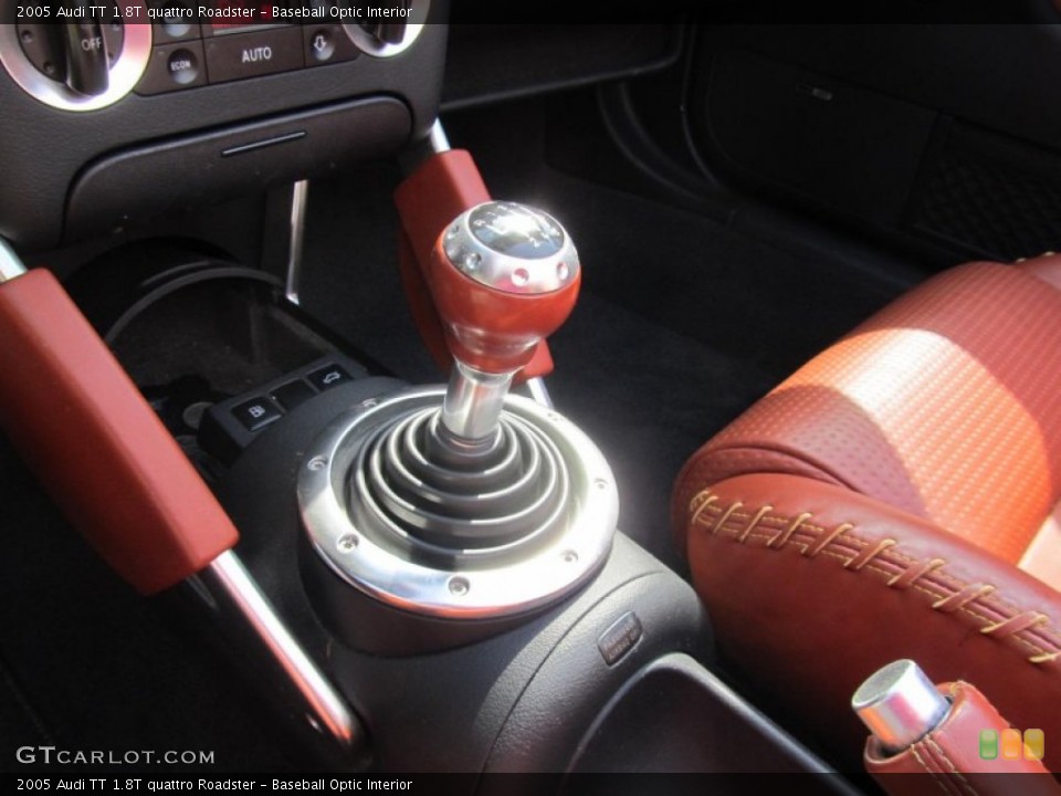 Baseball Optic Interior Transmission for the 2005 Audi TT 1.8T quattro Roadster #70316910