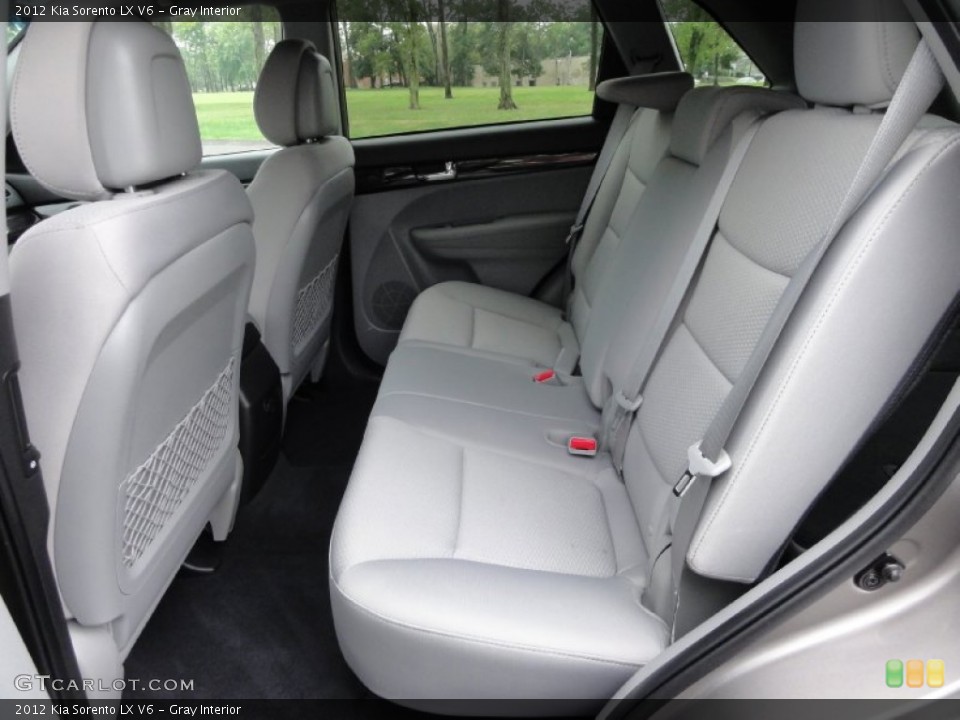 Gray Interior Photo for the 2012 Kia Sorento LX V6 #70318803