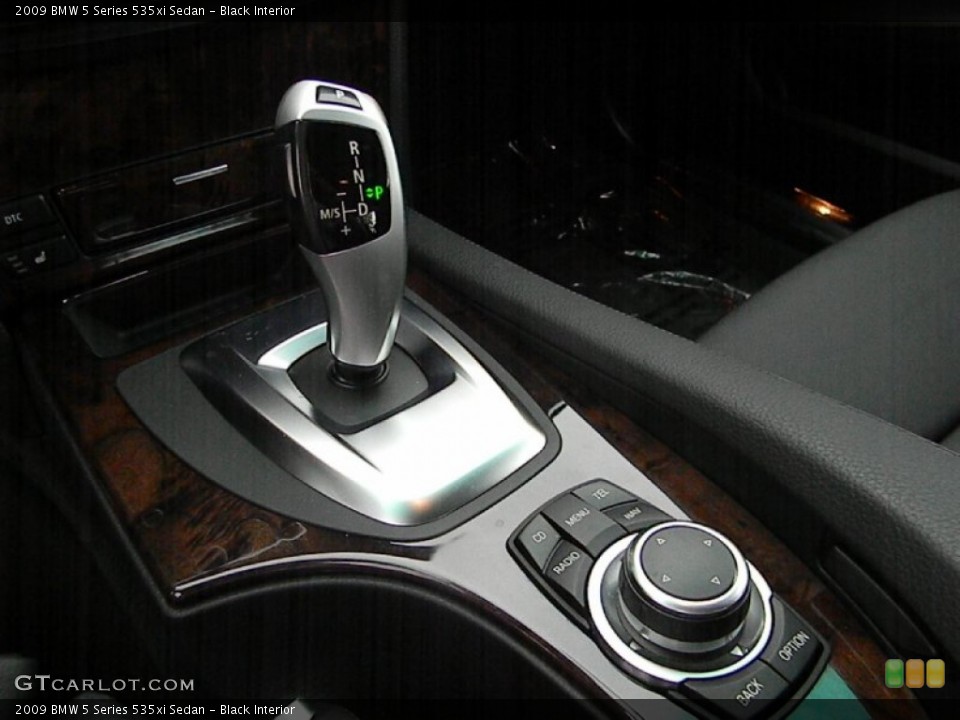 Black Interior Transmission for the 2009 BMW 5 Series 535xi Sedan #70318968