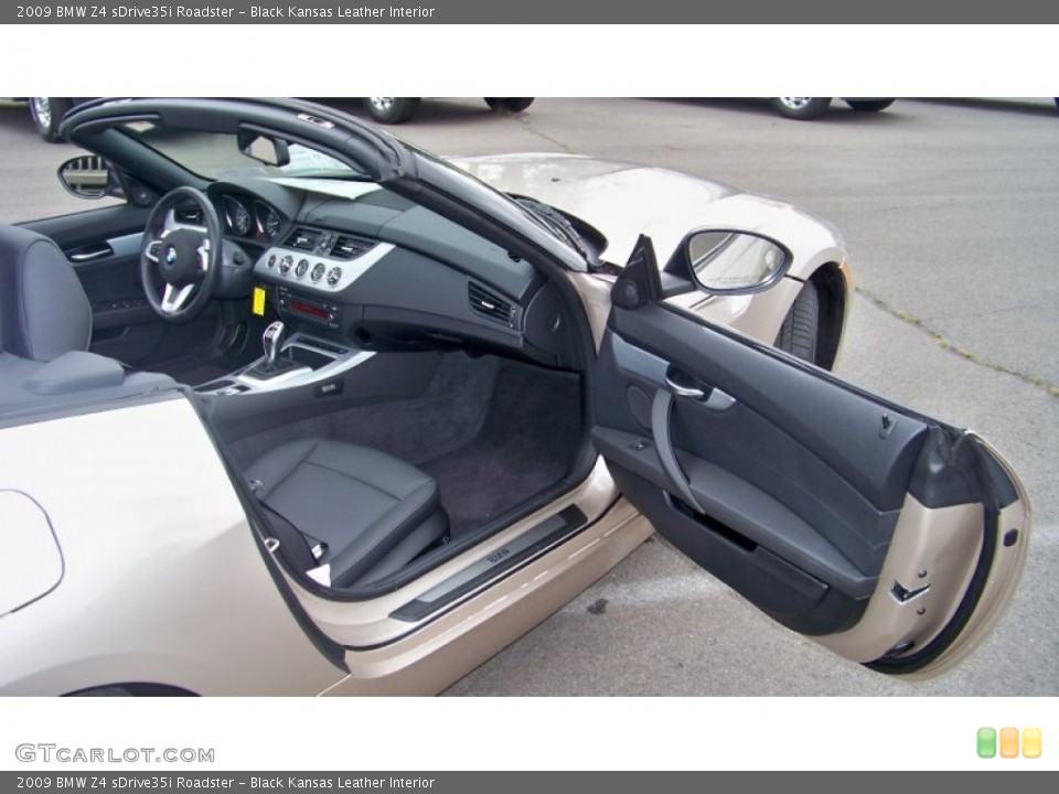Black Kansas Leather Interior Photo for the 2009 BMW Z4 sDrive35i Roadster #70319247
