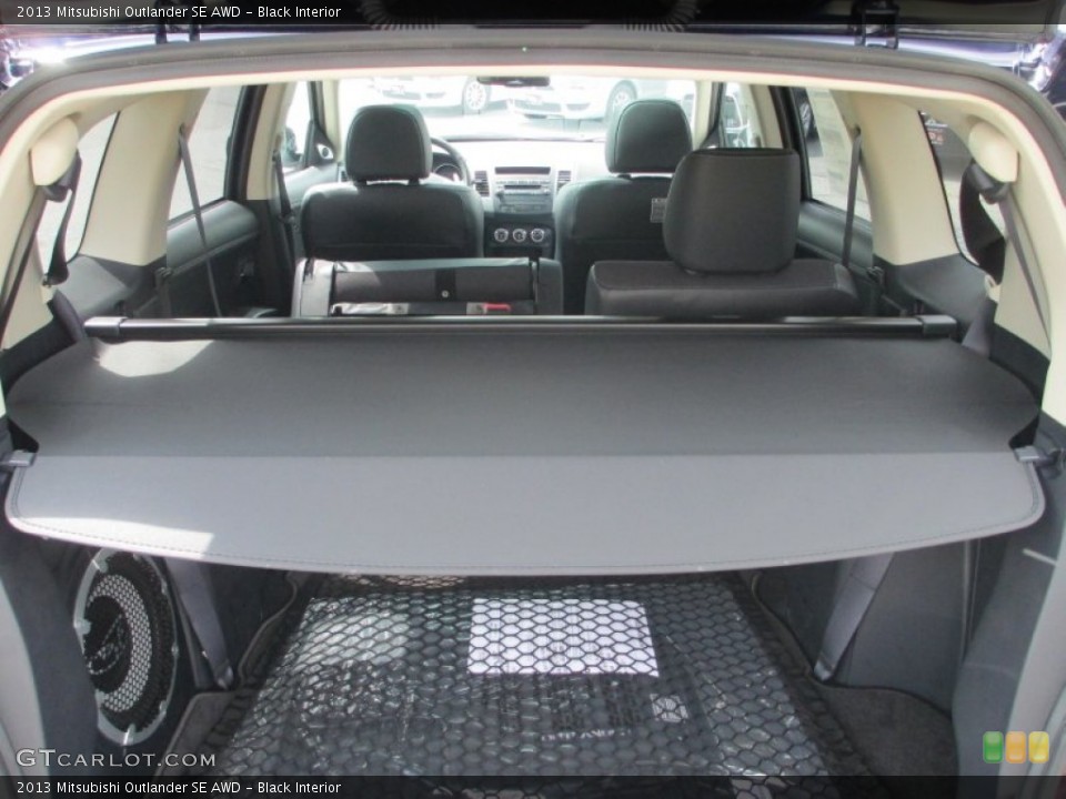 Black Interior Trunk for the 2013 Mitsubishi Outlander SE AWD #70319454