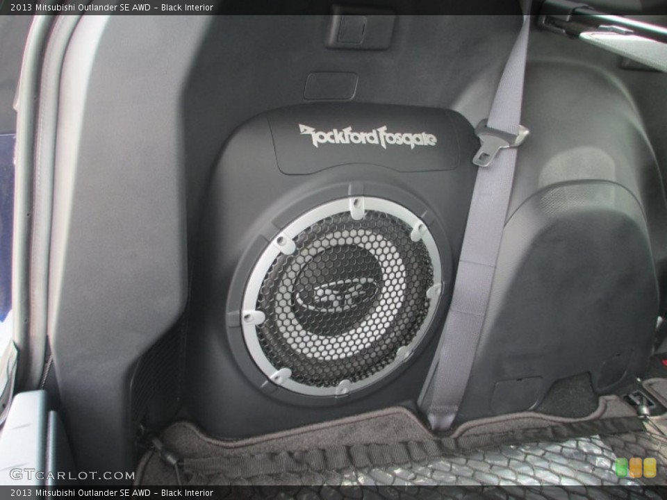 Black Interior Audio System for the 2013 Mitsubishi Outlander SE AWD #70319463