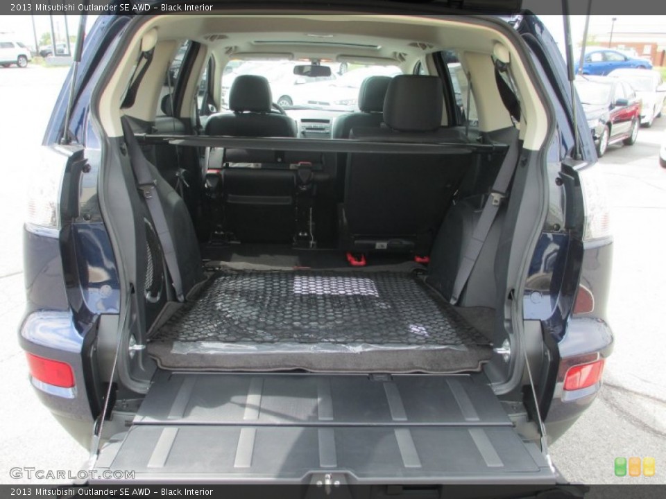 Black Interior Trunk for the 2013 Mitsubishi Outlander SE AWD #70319472