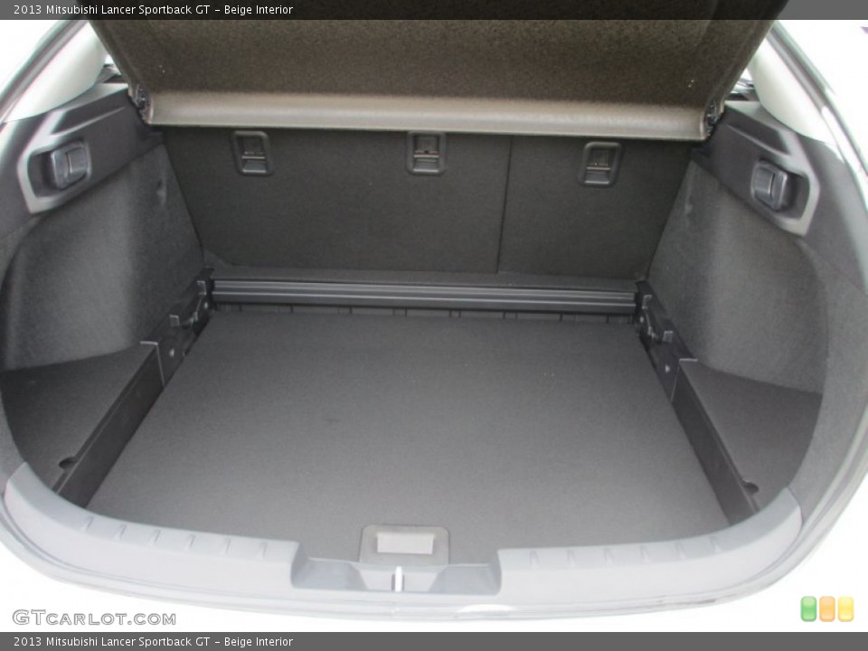 Beige Interior Trunk for the 2013 Mitsubishi Lancer Sportback GT #70319694
