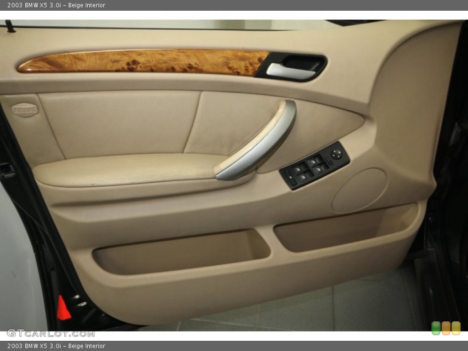 Beige Interior Door Panel for the 2003 BMW X5 3.0i #70319862