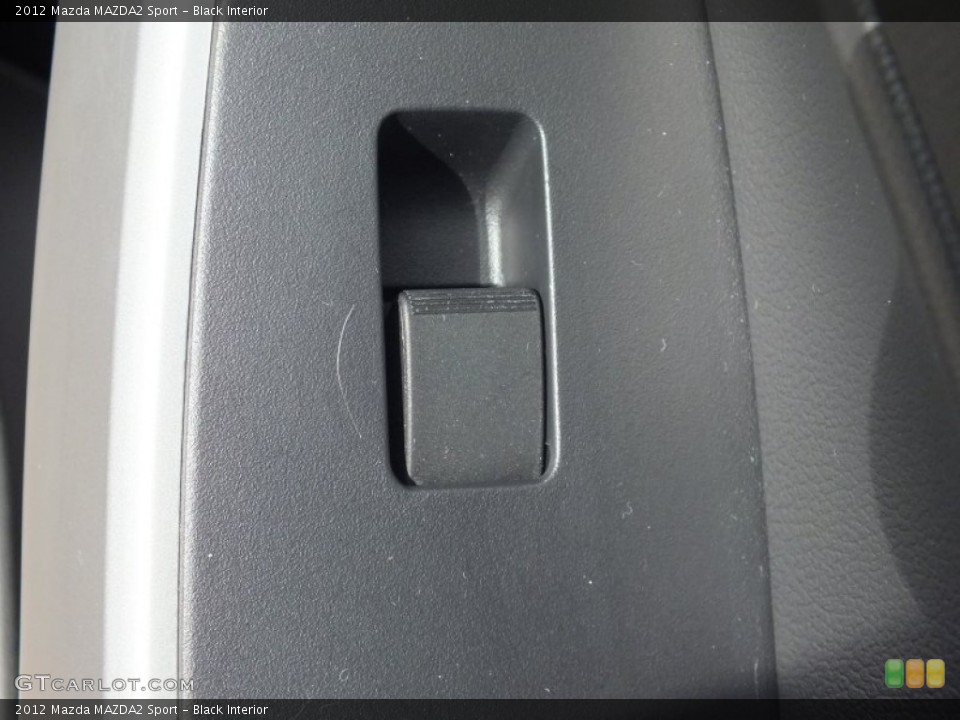 Black Interior Controls for the 2012 Mazda MAZDA2 Sport #70320063