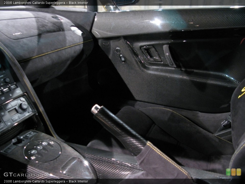 Black Interior Photo for the 2008 Lamborghini Gallardo Superleggera #703222
