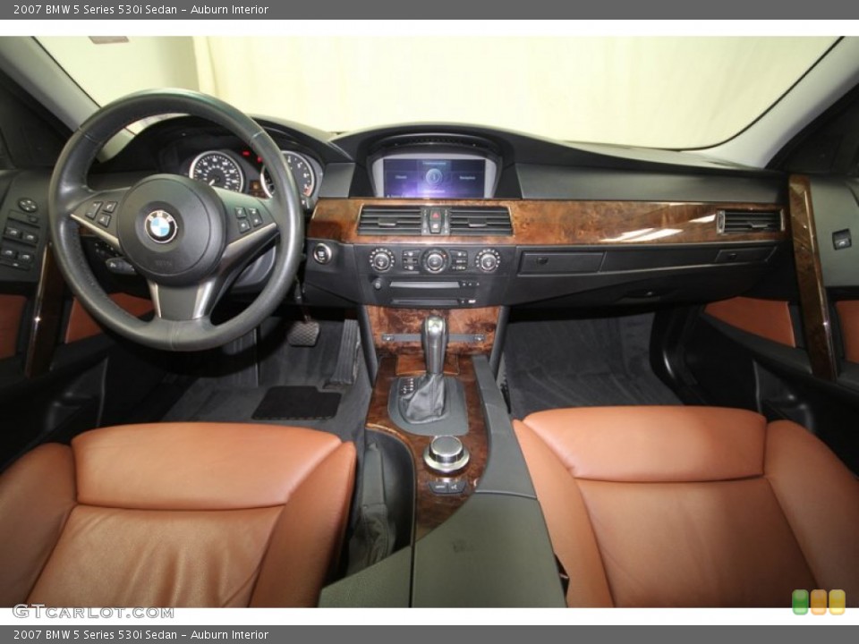 Auburn Interior Dashboard for the 2007 BMW 5 Series 530i Sedan #70322856