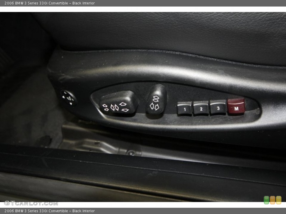 Black Interior Controls for the 2006 BMW 3 Series 330i Convertible #70323577