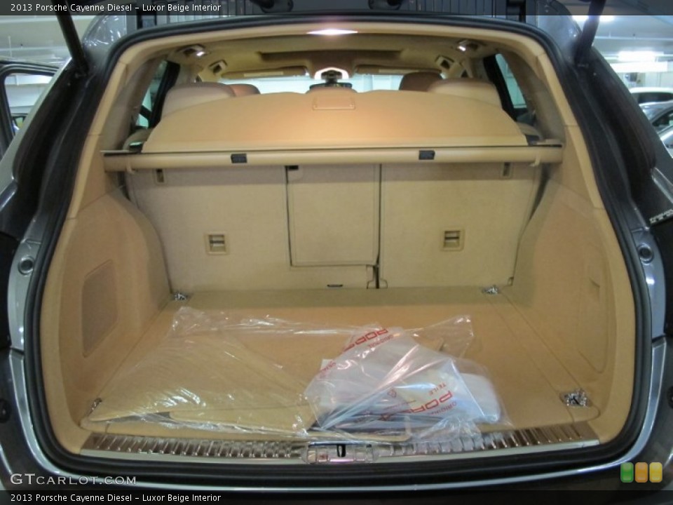 Luxor Beige Interior Trunk for the 2013 Porsche Cayenne Diesel #70323816