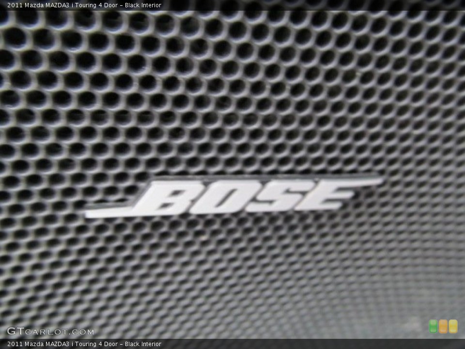 Black Interior Audio System for the 2011 Mazda MAZDA3 i Touring 4 Door #70324180