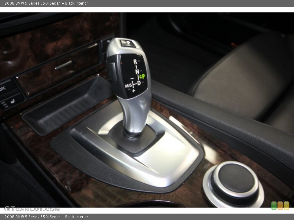 Black Interior Transmission for the 2008 BMW 5 Series 550i Sedan #70324296