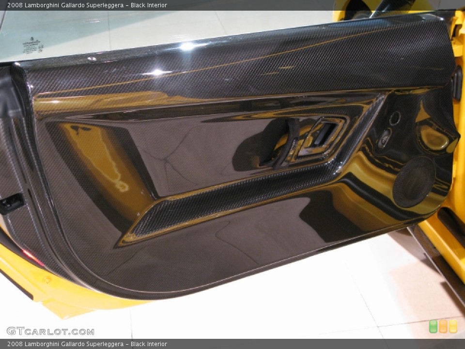Black Interior Photo for the 2008 Lamborghini Gallardo Superleggera #703243