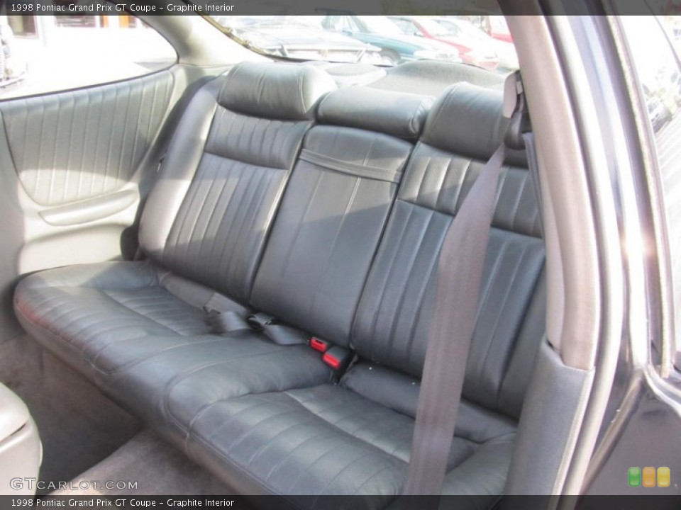 Graphite Interior Rear Seat for the 1998 Pontiac Grand Prix GT Coupe #70324671