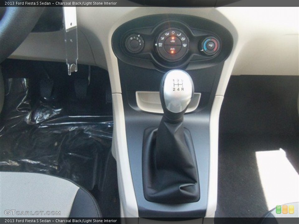 Charcoal Black/Light Stone Interior Transmission for the 2013 Ford Fiesta S Sedan #70326330