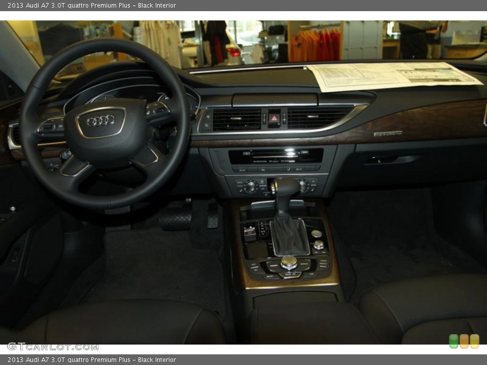 Black Interior Dashboard for the 2013 Audi A7 3.0T quattro Premium Plus #70326843