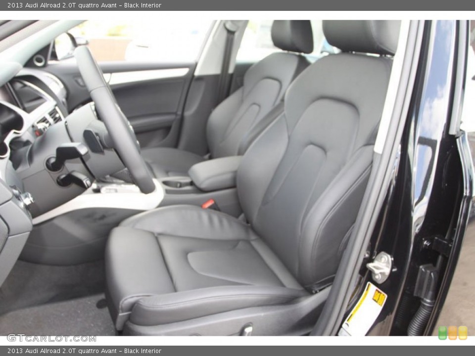 Black Interior Front Seat for the 2013 Audi Allroad 2.0T quattro Avant #70327037