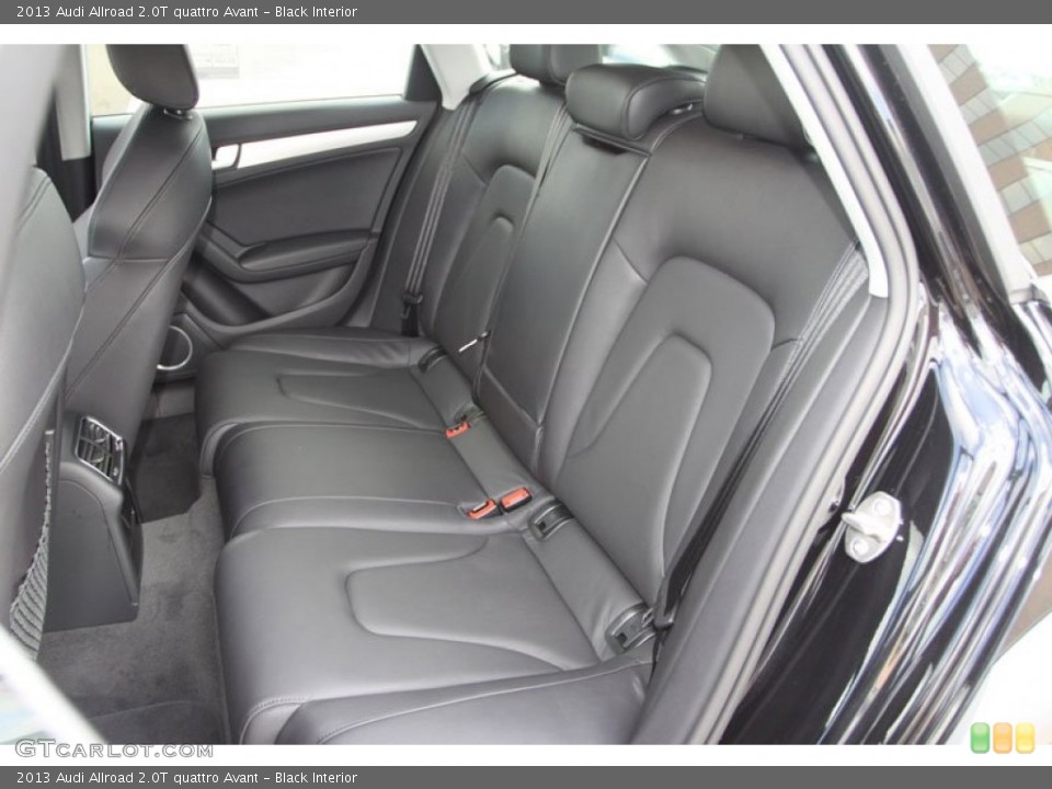 Black Interior Rear Seat for the 2013 Audi Allroad 2.0T quattro Avant #70327041