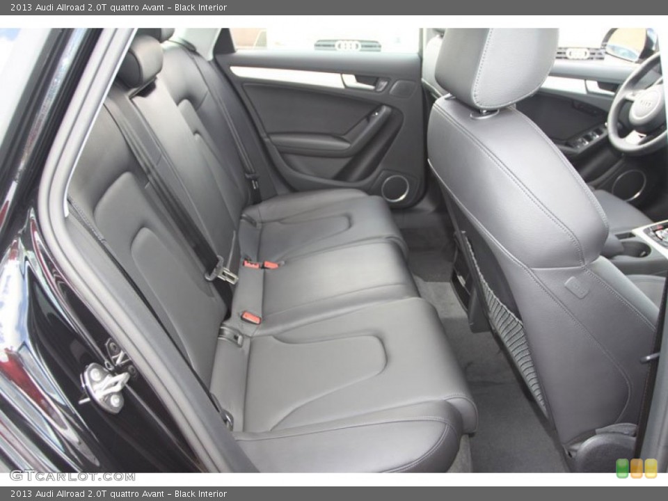 Black Interior Rear Seat for the 2013 Audi Allroad 2.0T quattro Avant #70327140