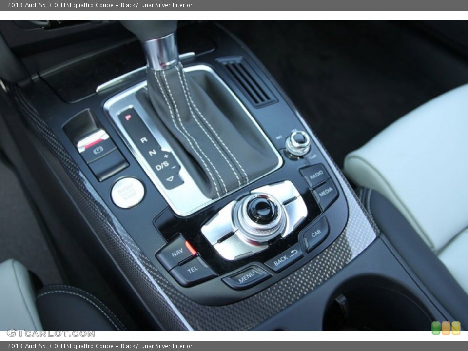 Black/Lunar Silver Interior Transmission for the 2013 Audi S5 3.0 TFSI quattro Coupe #70327548
