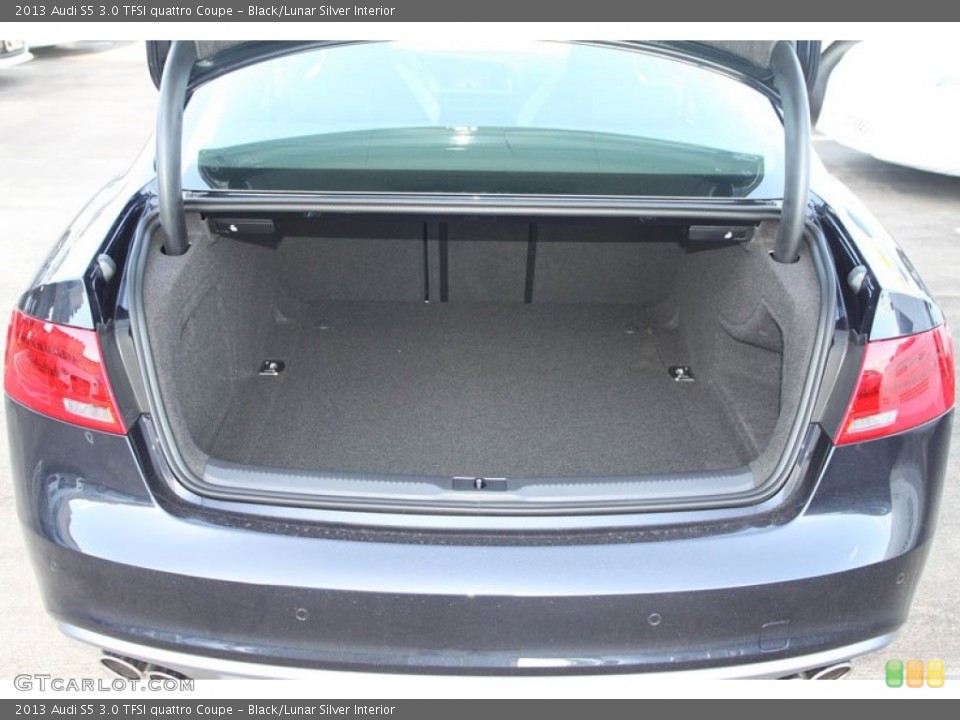 Black/Lunar Silver Interior Trunk for the 2013 Audi S5 3.0 TFSI quattro Coupe #70327557