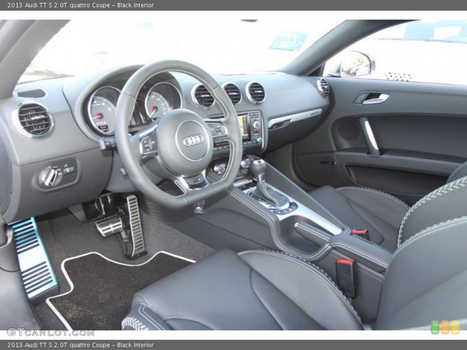 Black Interior Prime Interior for the 2013 Audi TT S 2.0T quattro Coupe #70327698