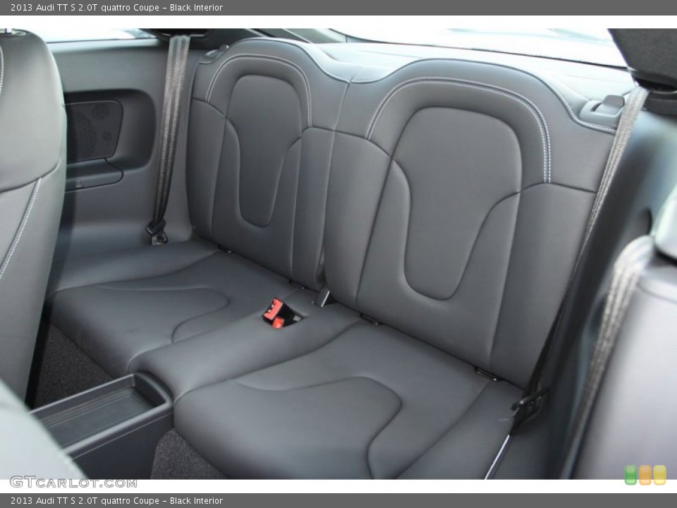 Black Interior Rear Seat for the 2013 Audi TT S 2.0T quattro Coupe #70327713