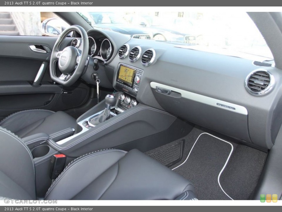 Black Interior Dashboard for the 2013 Audi TT S 2.0T quattro Coupe #70327794