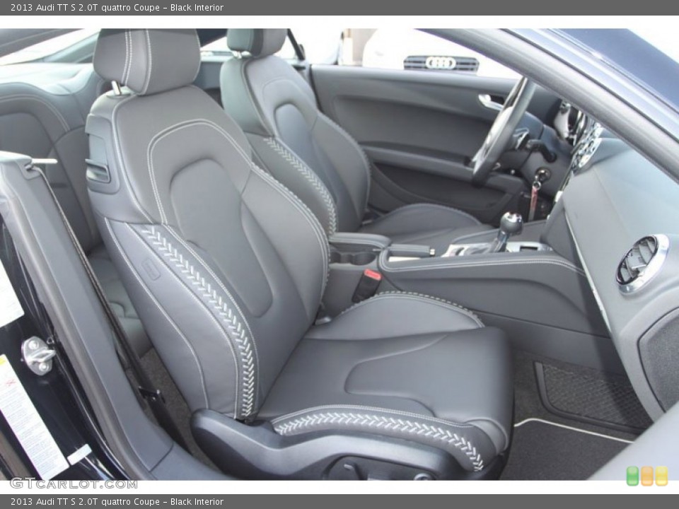 Black Interior Photo for the 2013 Audi TT S 2.0T quattro Coupe #70327803
