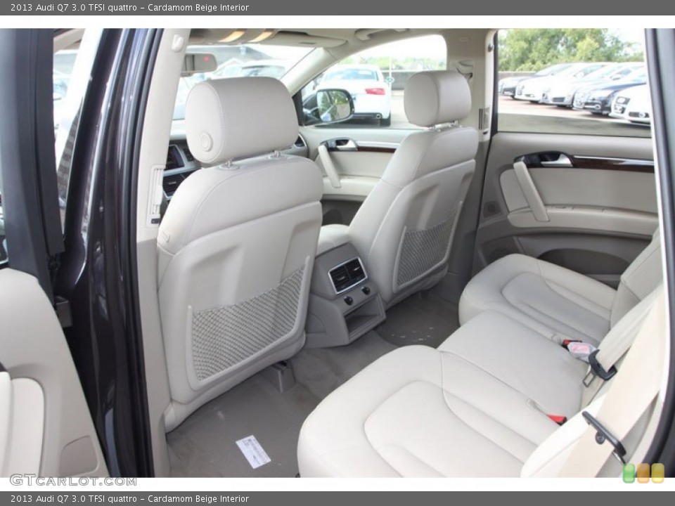 Cardamom Beige Interior Photo for the 2013 Audi Q7 3.0 TFSI quattro #70328199