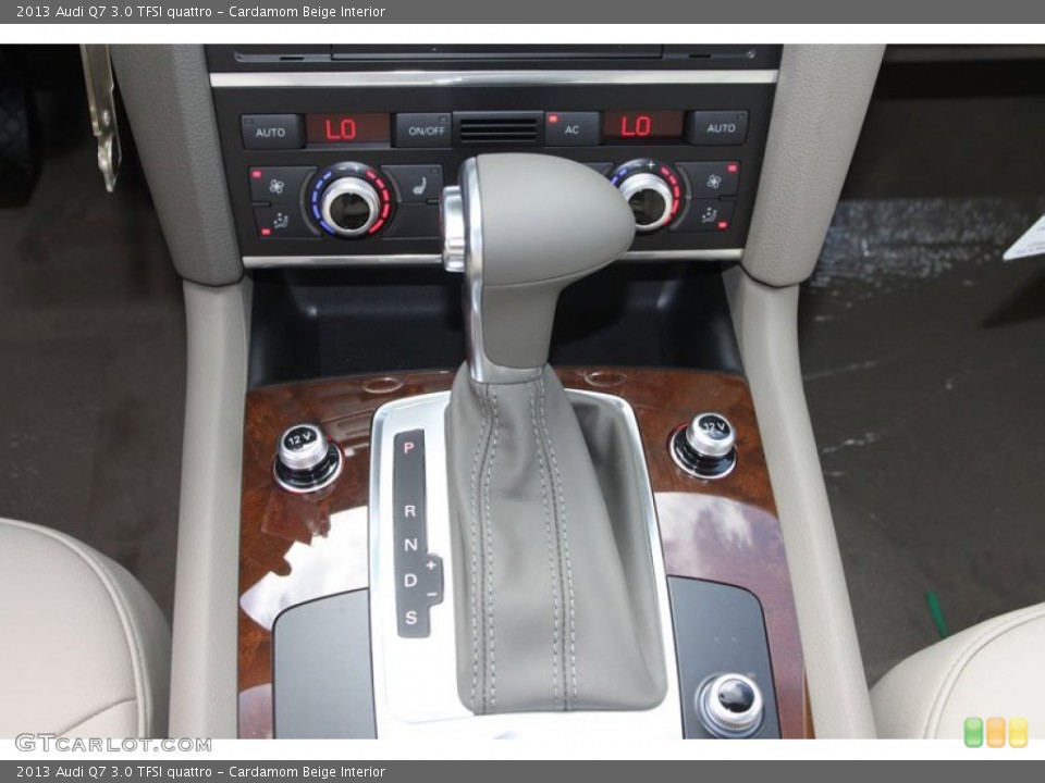 Cardamom Beige Interior Transmission for the 2013 Audi Q7 3.0 TFSI quattro #70328238