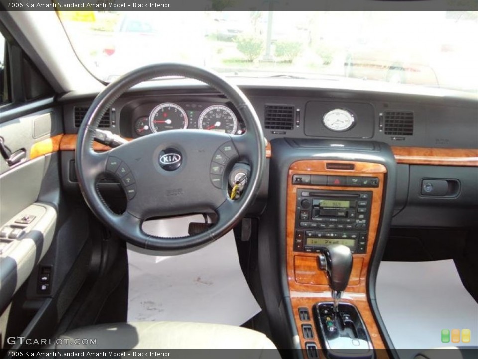 Black Interior Dashboard for the 2006 Kia Amanti  #70328586