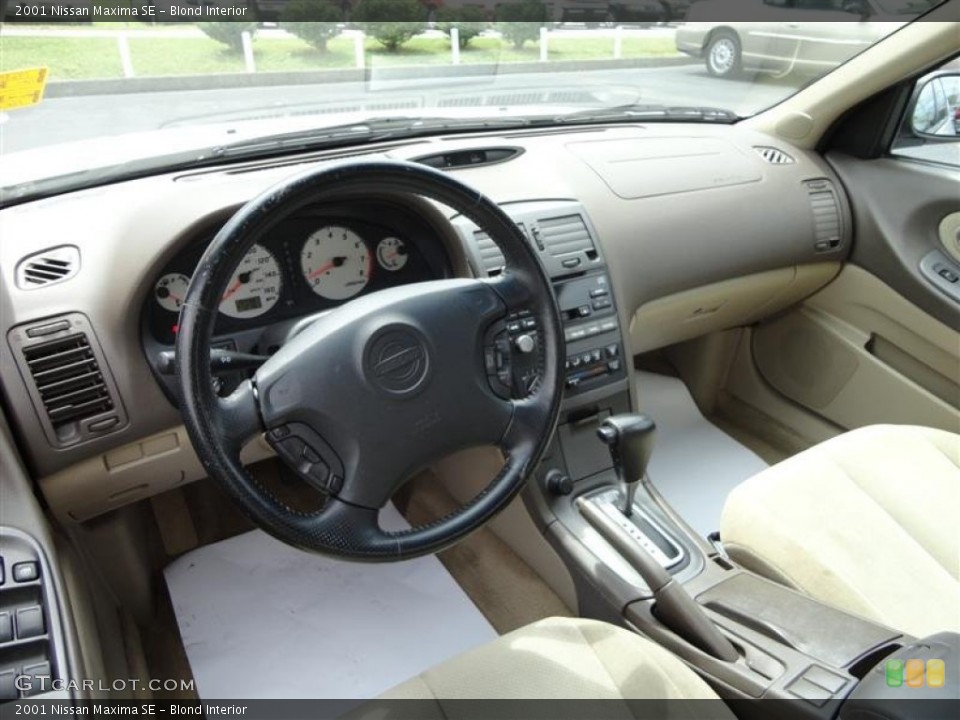 Blond 2001 Nissan Maxima Interiors