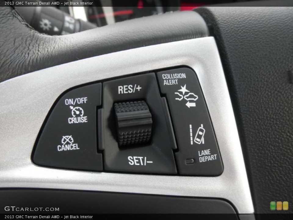 Jet Black Interior Controls for the 2013 GMC Terrain Denali AWD #70331925