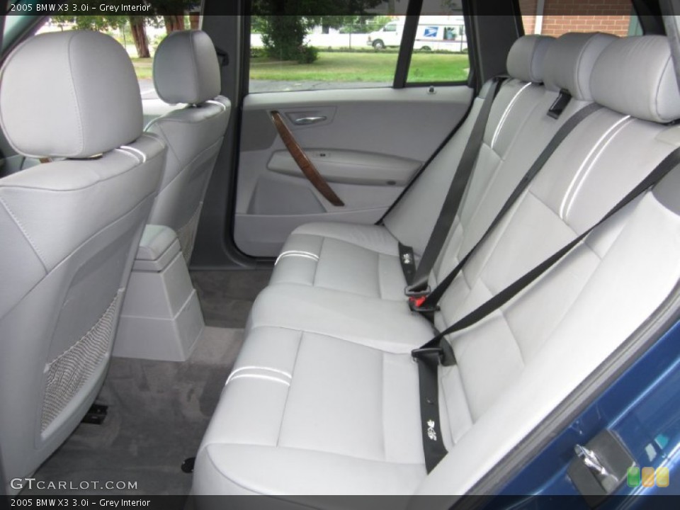 Grey Interior Rear Seat for the 2005 BMW X3 3.0i #70332762
